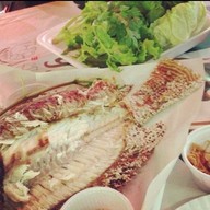 ปลาเผา ตลาดนัด BTS อ่อนนุช