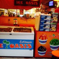 น้ำแข็งใสนมสด Oasis ตลาดนัดปัฐวิกรณ์