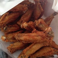 ไก่ตะเกียบ ทอดน้ำปลา ตลาดน้ำขวัญเรียม