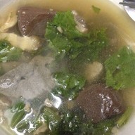 ต้มเลือดหมู ดินแดง ตลาดดินแดง