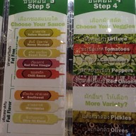 ซอส+ผัก เลือกกันตามชอบจ้า