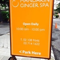 Mandarin Ginger Spa
