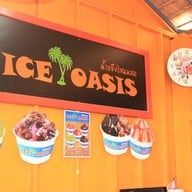 น้ำแข็งใสนมสด Oasis ตลาดนัดปัฐวิกรณ์