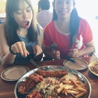 สเต็กถาดใบเตย โพธาราม ใบเตยสเต็กถาด