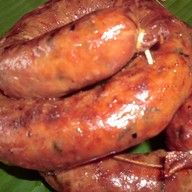 ไส้อั่วปิ้ง ป้าพัน ร้านไส้อั่วป้าพัน ถ.สิทธิวงค์