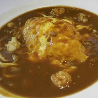  ข้าวหน้าไข่ แกงกะหรี่ทะเลจ๊ะ