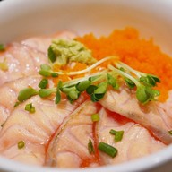Salmon Burned Donburi 150B++