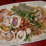ยำวุ้นเส้น ยำรวมมิตร อิสลาม ตลาดหน้าวัง