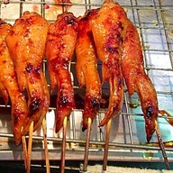 ตับย่างกึ๋นย่างปีกไก่ย่างตลาดใหม่นาเกลือ