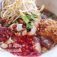 ก๋วยเตี๋ยวคนกะเหลอ (บ้านทุ่งโฮ้ง-แพร่) ถนนน้ำคือ-ริมน้ำคือ