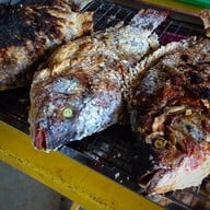 เจ๊ลีกุ้งเผา-ปลาเผา ถนน346  ไทรน้อย