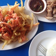 ส้มตำทอด