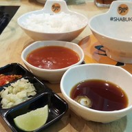 เมนูของร้าน shabuku ดอนเมือง