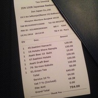 Zen 100B Restaurant
