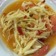 เมนูของร้าน ลาบเป็ดยโส  สามแยกการไฟฟ้า