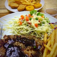 เมนูของร้าน สเต็กฟลูเฮาส์