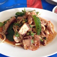 เมนูของร้าน ส้มตำสะพานสูง