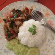 เมนูของร้าน ร้านข้าวแกง-รัตติยา