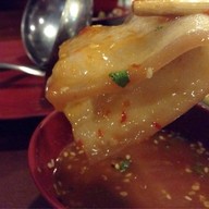 เมนูของร้าน น้องพีเนื้อย่างและชาบู