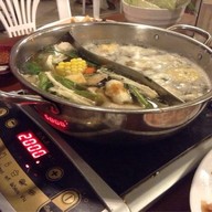 เมนูของร้าน น้องพีเนื้อย่างและชาบู