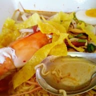 เมนูของร้าน ก๋วยเตี๋ยวขลุกขลิกในสวน