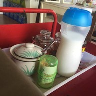 เมนูของร้าน ก๋วยเตี๋ยวขลุกขลิกในสวน