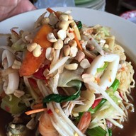 เมนูของร้าน ส้มตำพริกเผ็ด