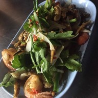 เมนูของร้าน ข้าวต้มใบเตย อ่าวอุดม