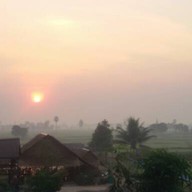 บรรยากาศ สวนอาหารร้านแหลมแท่น บ้านโคกศรี