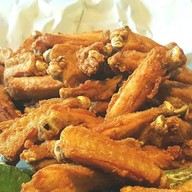 ไก่ตะเกียบ ทอดน้ำปลา ตลาดน้ำขวัญเรียม