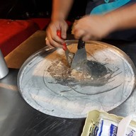 บรรยากาศ ไอติมผัด ตลาดนัดศาลารวมใจชน