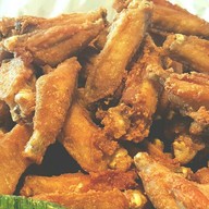 ไก่ตะเกียบ ทอดน้ำปลา ตลาดน้ำขวัญเรียม