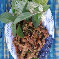 เมนูของร้าน ครัวป้าพร ริมคลองวังตะไคร้