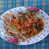 เมนูของร้าน ครัวป้าพร ริมคลองวังตะไคร้