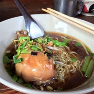 เมนูของร้าน บ้านเรือนไทยก๋วยเตี๋ยวเป็ด สระแก้ว