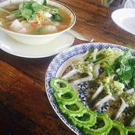 เมนูของร้าน บ้านสวนซีฟู้ด
