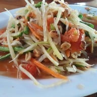 เมนูของร้าน ส้มตำป้าหลง