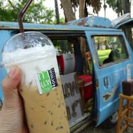 เมนูของร้าน กาแฟบ้านๆ วัดต้นเกว๋น