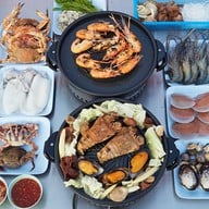 นินจาบาบีคิว ทะเลเผา-หมูกระทะ กุ้งเป็นๆ บุฟเฟต์ จอมเทียน จอมเทียนสายสอง ไม่มีสาขา