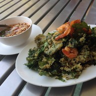 เมนูของร้าน กุ้งเป็น