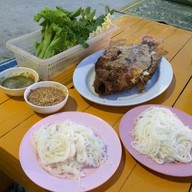 เมนูของร้าน อิงอิงปลาเผา บ้านบึง