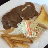 ไก่ย่างข้าวกล่อง ตลาดแบริ่งติดไก่5ดาว