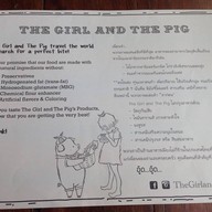 The Girl and The Pig เซ็นทรัล เอ็มบาสซี่