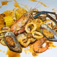 กุ้งถุง กุ้งถัง เคจูน ซีฟู้ด หัวหิน