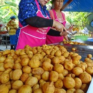 เมนูของร้าน ป้าแต๋ว กล้วยทอดโค้งครูบา (ไม่มีสาขา)