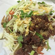 เมนูของร้าน ก๊ะหนูแดง ข้าวคลุกกะปิ