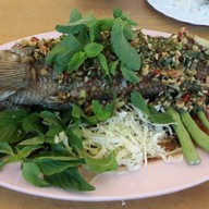 เมนูของร้าน ปลาอยู่เย็น
