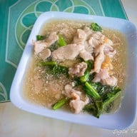 เมนูของร้าน เจน ราดหน้าหมูหมัก