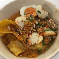 เมนูของร้าน ครัวป้าวิไล ก๋วยเตี๋ยวต้มยำ ราชบุรี