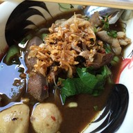 เมนูของร้าน ภ.สำเภา ก๋วยเตี๋ยวเรือ วัดป่าสาลวัน